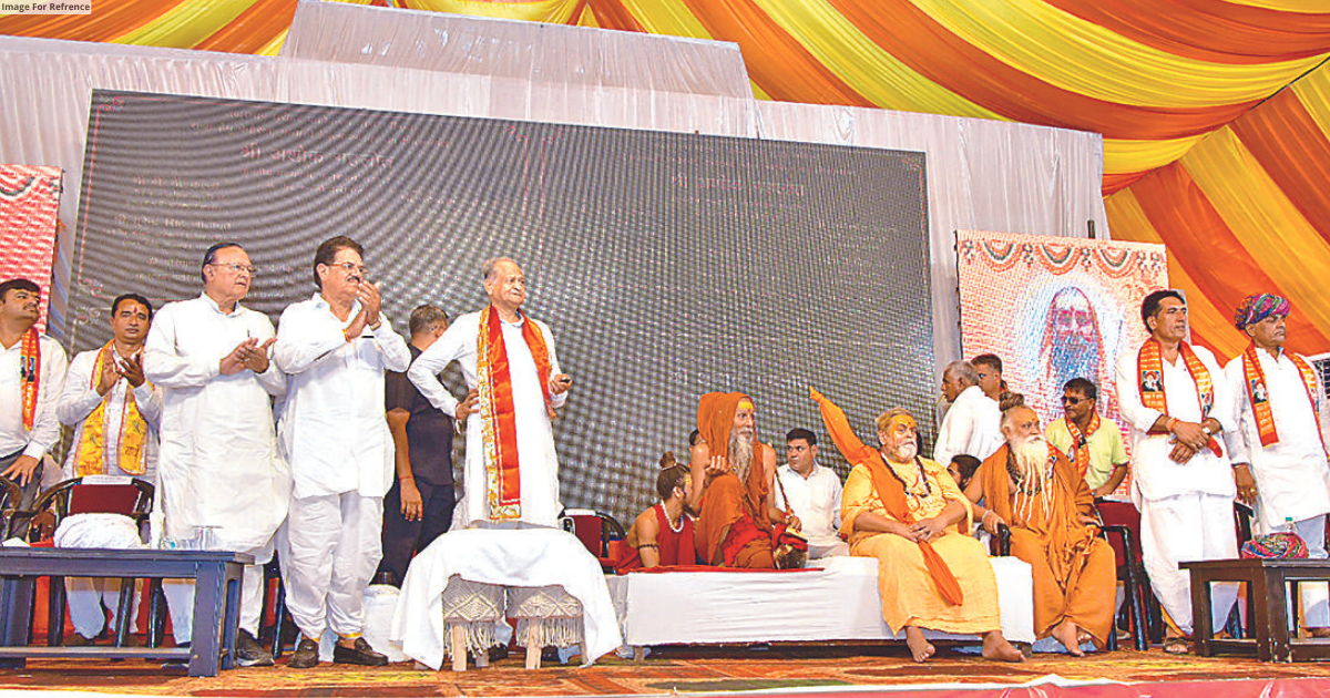 Our saints give message of peace: Gehlot